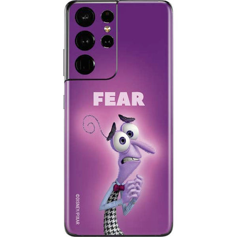 Disney Inside Out Fear Portrait Galaxy S21 Ultra 5G Skin